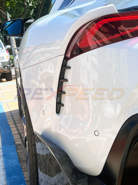 Rexpeed Supra GR Dry Carbon Rear Duct Cover Set 2-Piece