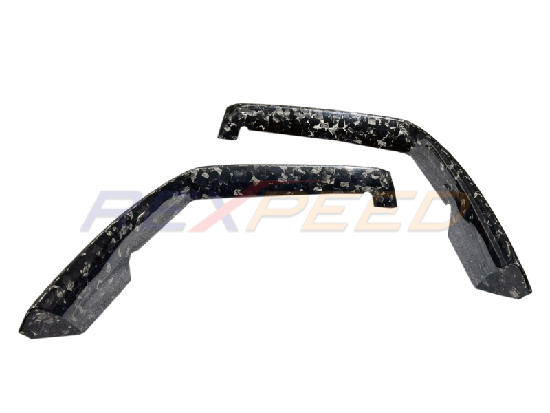Rexpeed Supra GR FC Side Bumper Covers Matte Carbon
