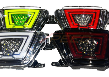 Rexpeed Advanced 3rd Brake Light Smoky Black Lens Yellow Tubes for Sup