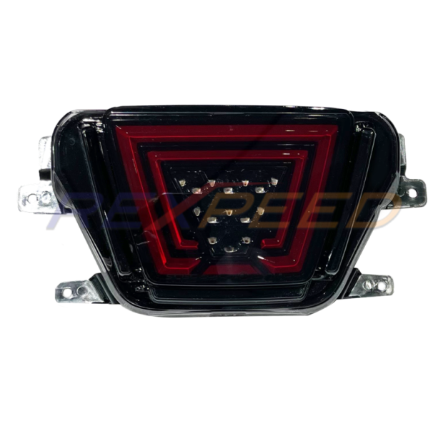 Rexpeed Supra GR USDM 3rd Brake Light Smoky Black Lens Red Tubes
