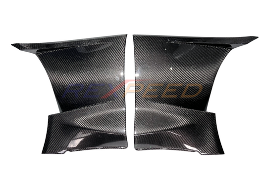 Rexpeed Supra GR Carbon Fibre Front Fender Duct Panel Matte | 2020+