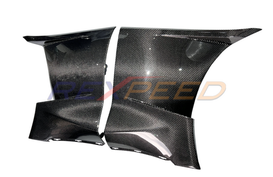 Rexpeed Supra GR Carbon Fibre Front Fender Duct Panel Gloss | 2020+