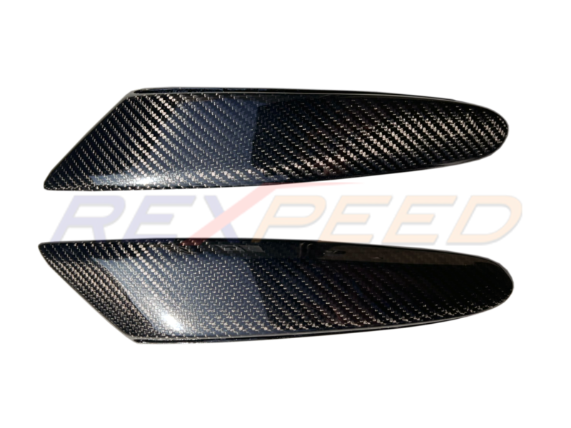 Rexpeed Supra GR V2 Carbon Bonnet Ducts Gloss for Toyota Supra