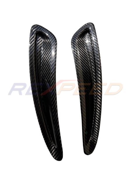 Rexpeed Supra GR Dry Carbon Hood Vent Covers Gloss