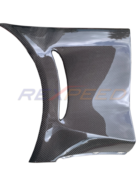 Rexpeed V2 Carbon Fibre Front Fender Duct Panel Matte for Supra