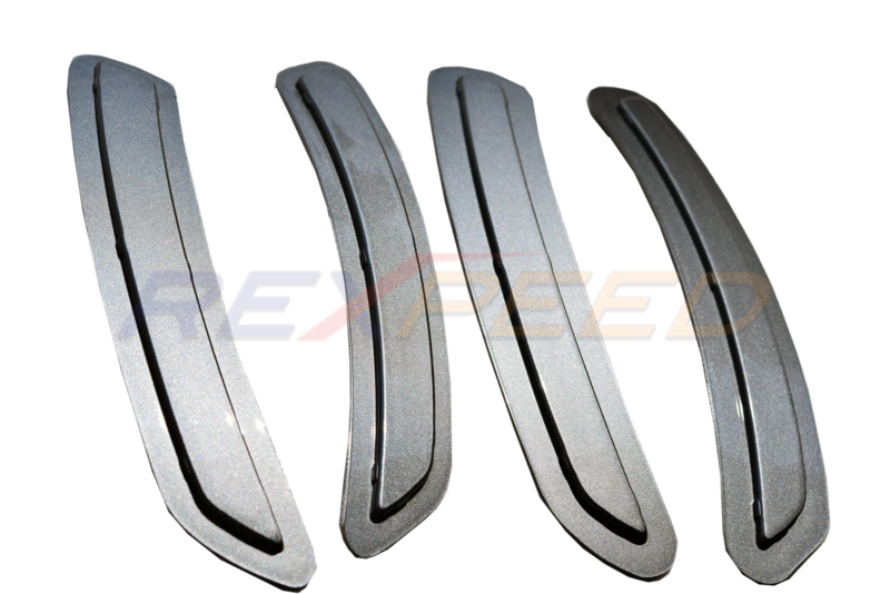 Rexpeed Front Rear Reflector Set Painted for Toyota Supra