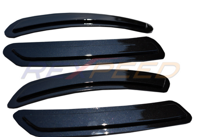 Rexpeed Front Rear Reflector Set Unpainted for Toyota Supra