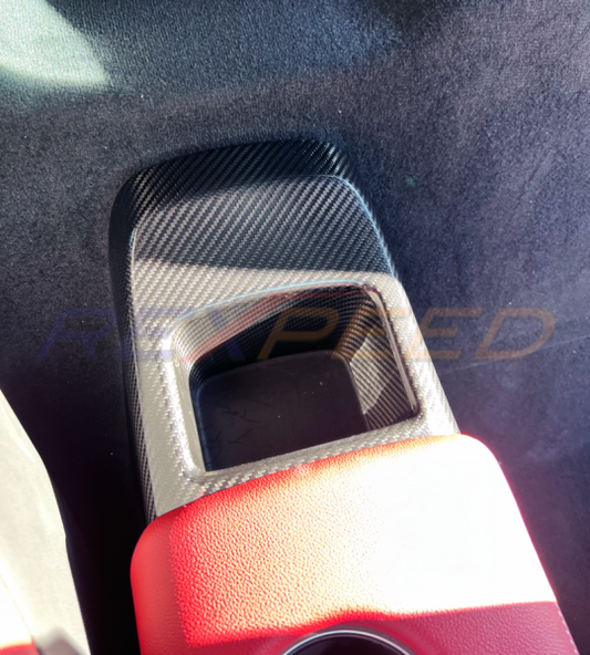 Rexpeed Supra GR Dry Carbon Storage Compartment Cover Matte