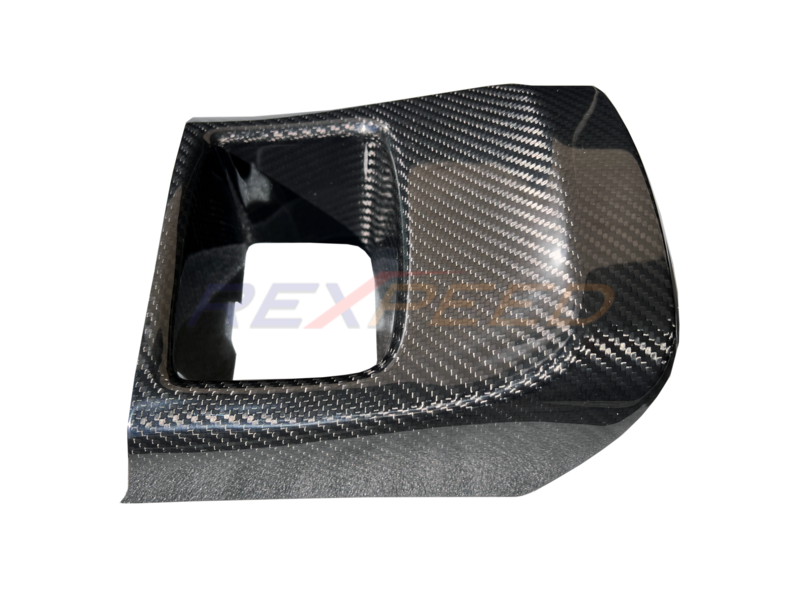 Rexpeed Supra GR Dry Carbon Storage Compartment Cover Gloss