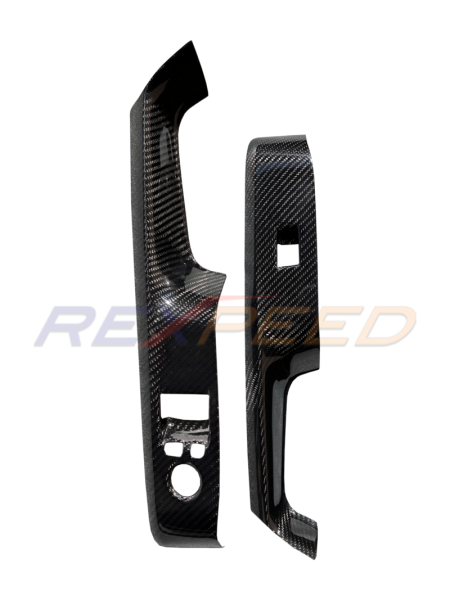 Rexpeed Supra GR Dry Carbon Window Switch Panel Cover Gloss