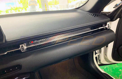Rexpeed Supra GR Carbon Interior Badge LHD for Toyota Supra