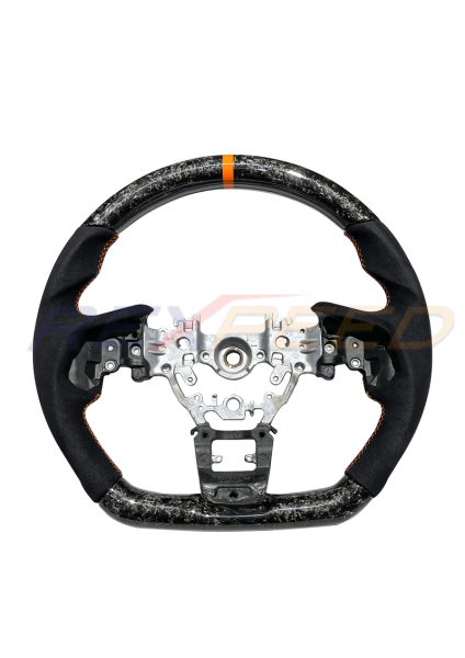Rexpeed Forged Carbon Steering Wheel Gloss for Subaru WRX