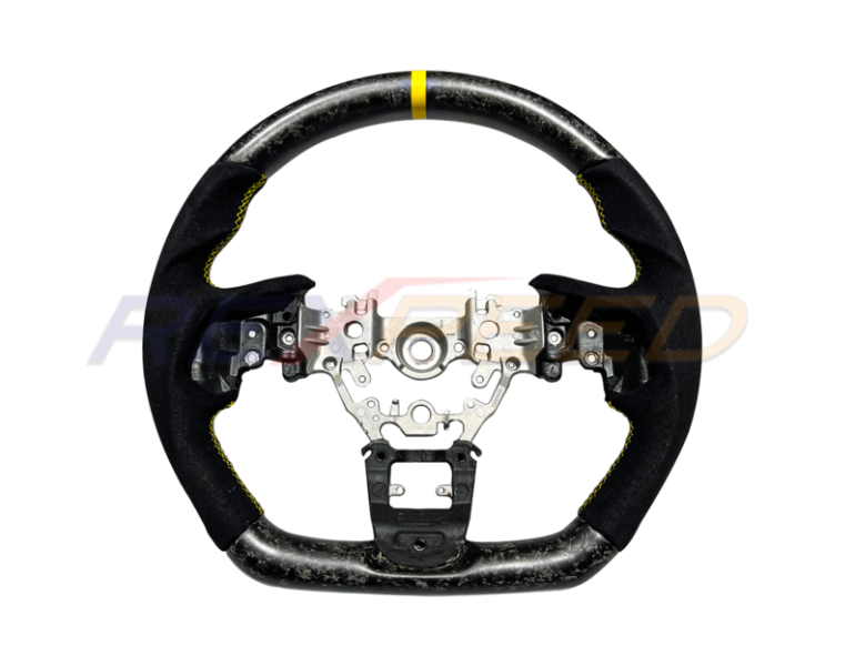 Rexpeed Forged Carbon Steering Wheel Gloss for Subaru WRX