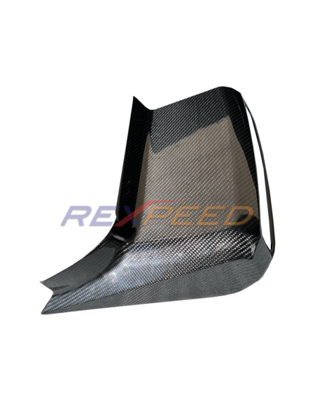 Rexpeed Dry Carbon Center Console Covers Matte (2pcs) for Toyota Supra