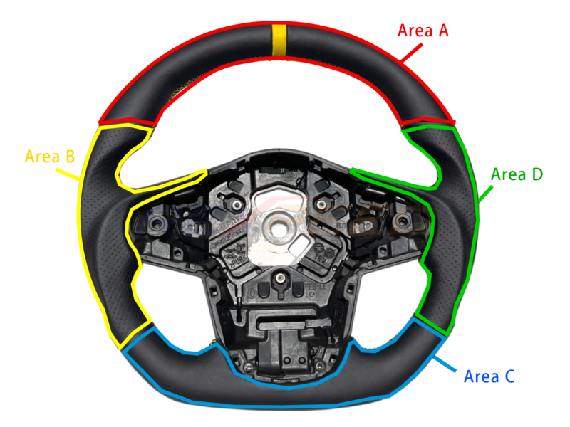 Rexpeed Supra GR Customized Steering Wheel for Toyota Supra