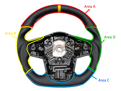 Rexpeed Supra GR Customized Steering Wheel for Toyota Supra
