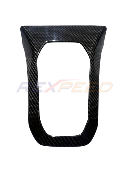 Rexpeed Supra GR Dry Carbon Center Speaker Cover Gloss