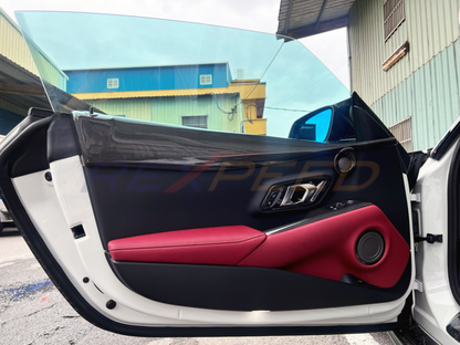 Rexpeed Supra GR Carbon Fibre Door Trim Cover