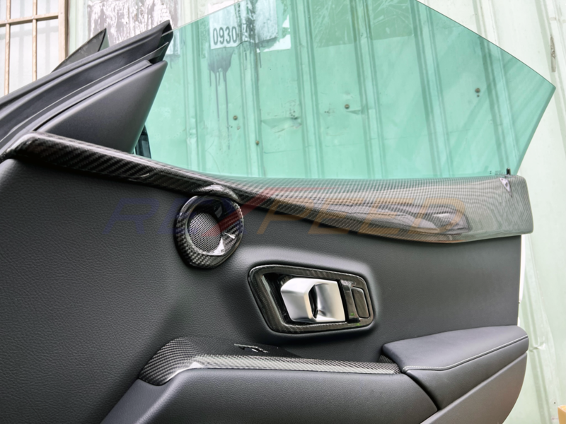 Rexpeed Supra GR Carbon Fibre Door Trim Cover