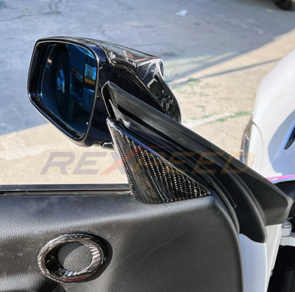 Rexpeed Supra GR Carbon Fibre Interior Trim Matte Door/Mirror