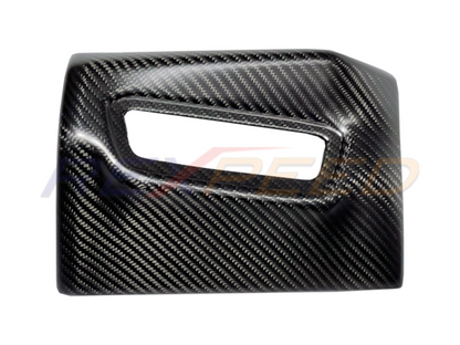 Rexpeed Dry Carbon Light Button Trims Gloss for Toyota Supra