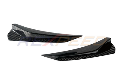 Rexpeed Dry Carbon Front Side Lower Duct Fin – Gloss Finish