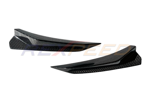 Rexpeed Dry Carbon Front Side Lower Duct Fin – Matte Finish