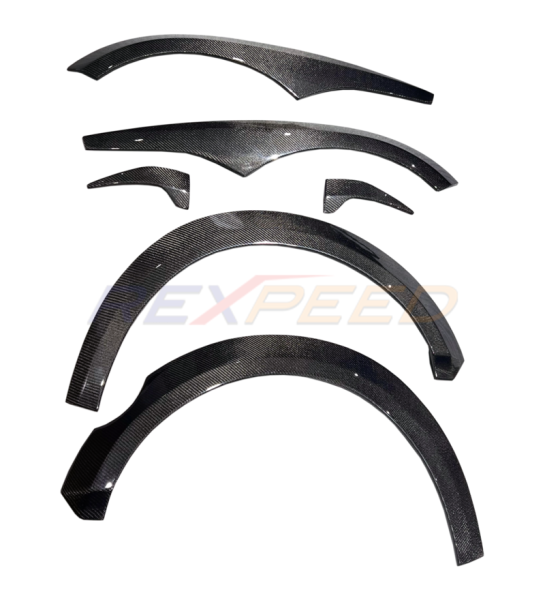 Rexpeed Carbon Fiber Fender Trim Kit for GR86 / BRZ 2022+