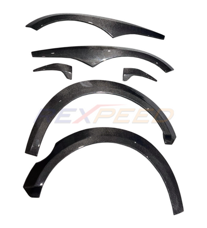 Rexpeed Carbon Fiber Fender Trim Kit for GR86 / BRZ 2022+