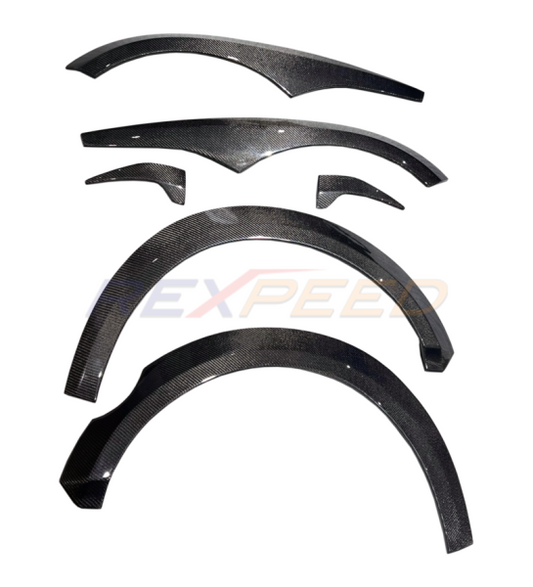 Rexpeed Carbon Fiber Fender Trim Kit for GR86 / BRZ 2022+