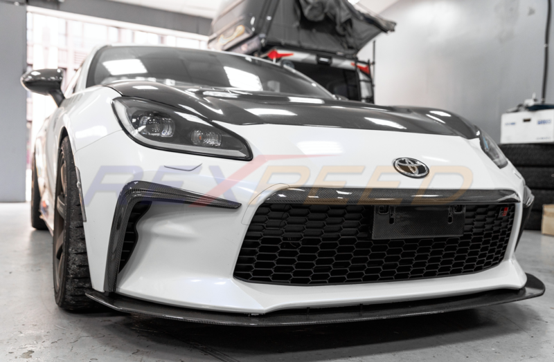 Rexpeed GR86 Carbon Fibre Front Bumper Side Garnish