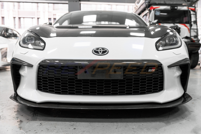 Rexpeed GR86 Carbon Fibre Front Nose Extension + License Plate