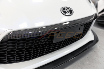Rexpeed GR86 Carbon Fibre Front Nose Extension + License Plate