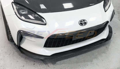 Rexpeed GR86 Carbon Fibre Front Nose Extension + License Plate