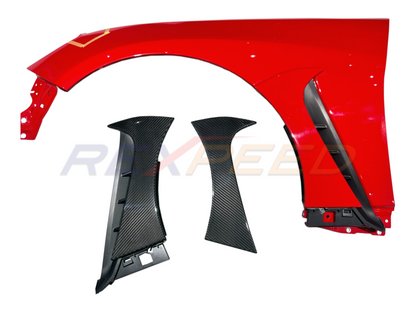 Rexpeed GR86 / BRZ 2022+ Dry Carbon Fender Vents Front Cover