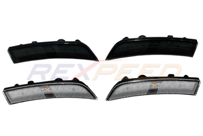 Rexpeed Flat Side Marker Lights Black Lens GR86 / BRZ 2022+
