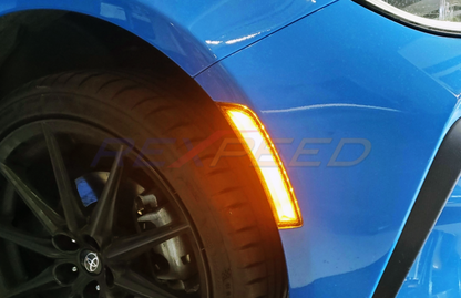Rexpeed Protruding Side Marker Lights Black Lens GR86 / BRZ
