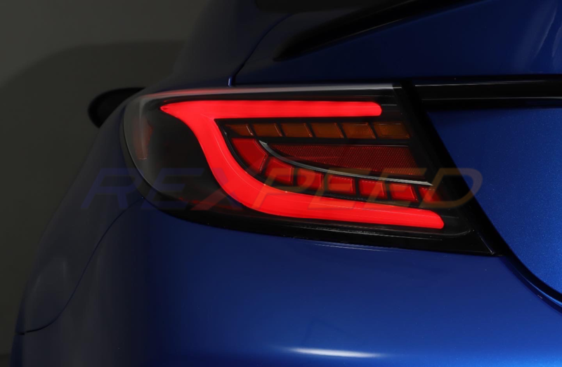 Rexpeed GR86 / BRZ 2022+ Tail Lights Smoky Black Lens White