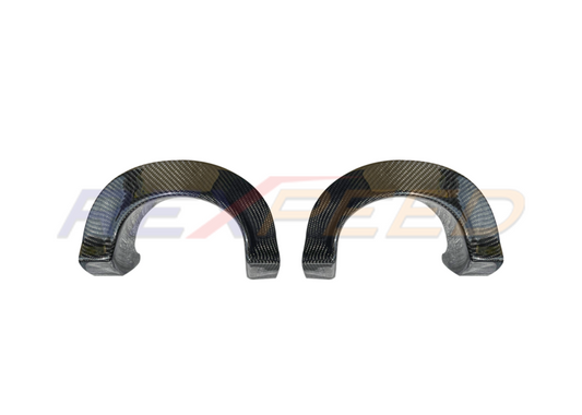 Rexpeed Dry Carbon Exhaust Shield Covers for GR86 / BRZ