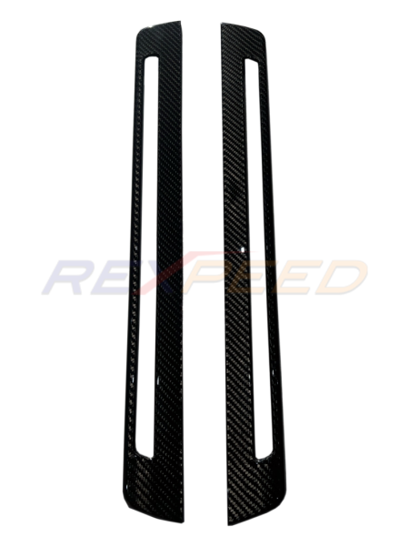 Rexpeed Dry Carbon Door Sill Cover Gloss for GR86 / BRZ 2022+