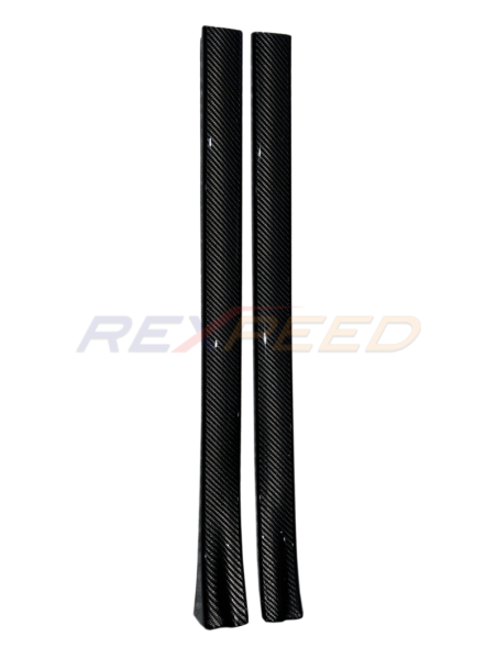 Rexpeed Dry Carbon Fibre Scuff Plate Cover Matte for GR86/BRZ 2022+