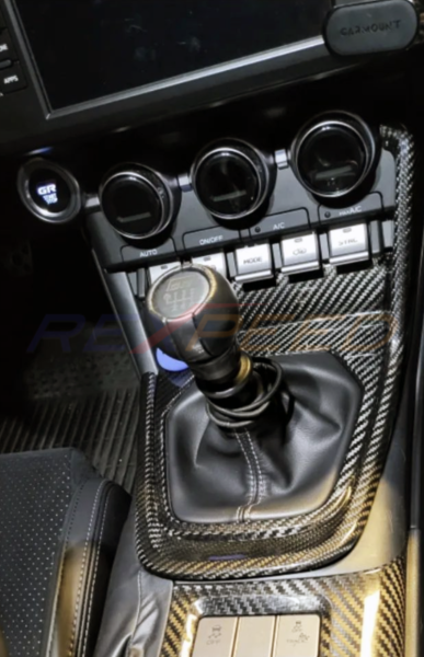 Rexpeed Dry Carbon Centre Console Side Panel Trims for GR86/BRZ 2022+