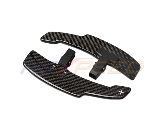 Rexpeed Dry Carbon Shift Paddles Blue for GR86 BRZ 2022+