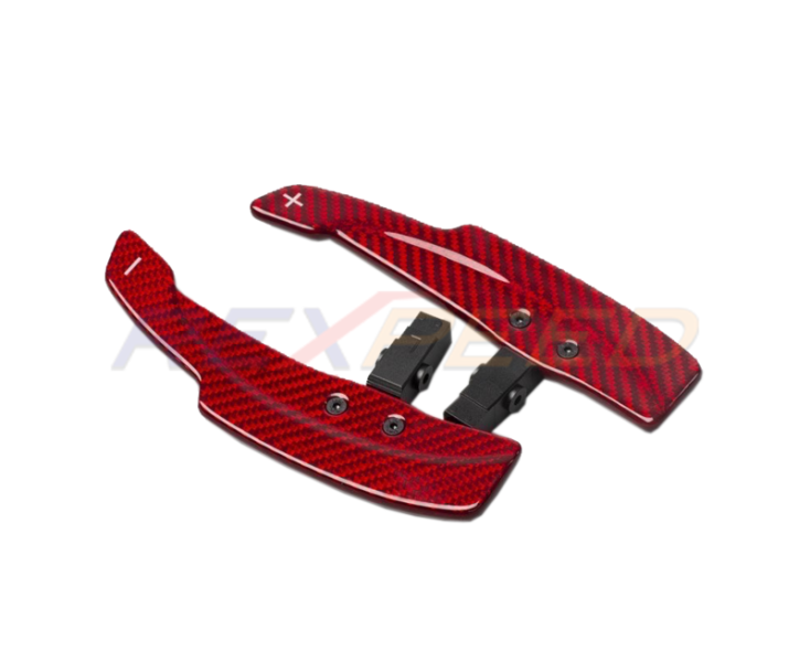 Rexpeed Dry Carbon Shift Paddles Red for GR86 BRZ 2022+