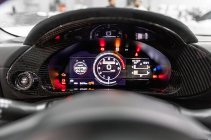Rexpeed Dry Carbon Gauge Cluster Cover Matte for GR86 / BRZ 2022+