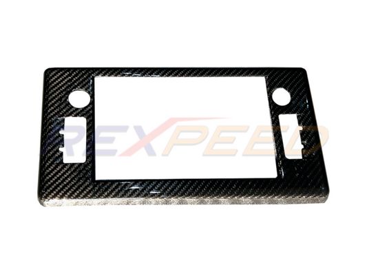 Rexpeed Dry Carbon Stereo Overlay Interior Trim Matte GR86/BRZ