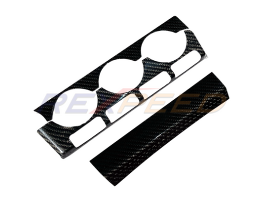 Rexpeed Dry Carbon Centre Console AC Panel Cover Matte for GR86 / BRZ