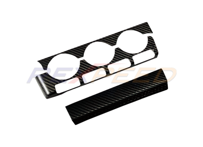Rexpeed Dry Carbon Centre Console AC Panel Cover Gloss for GR86 / BRZ