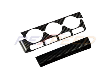 Rexpeed Dry Carbon Centre Console AC Panel Cover Matte for GR86 / BRZ