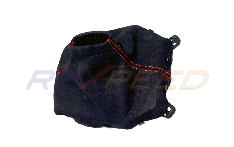 Rexpeed Black Suede Shift Boot Red Stitching for GR86 / BRZ 2022+